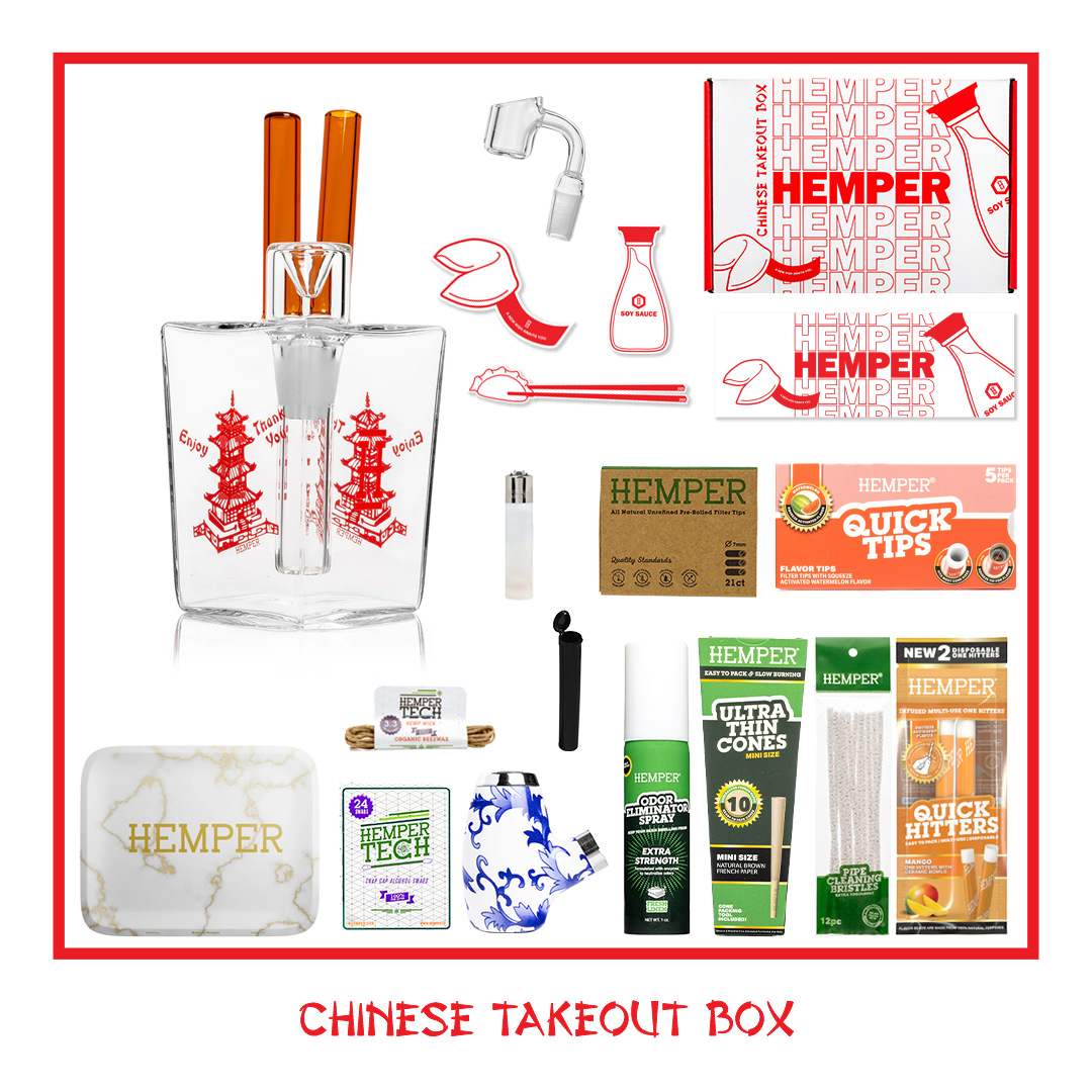 Chinese Takeout Bong Box