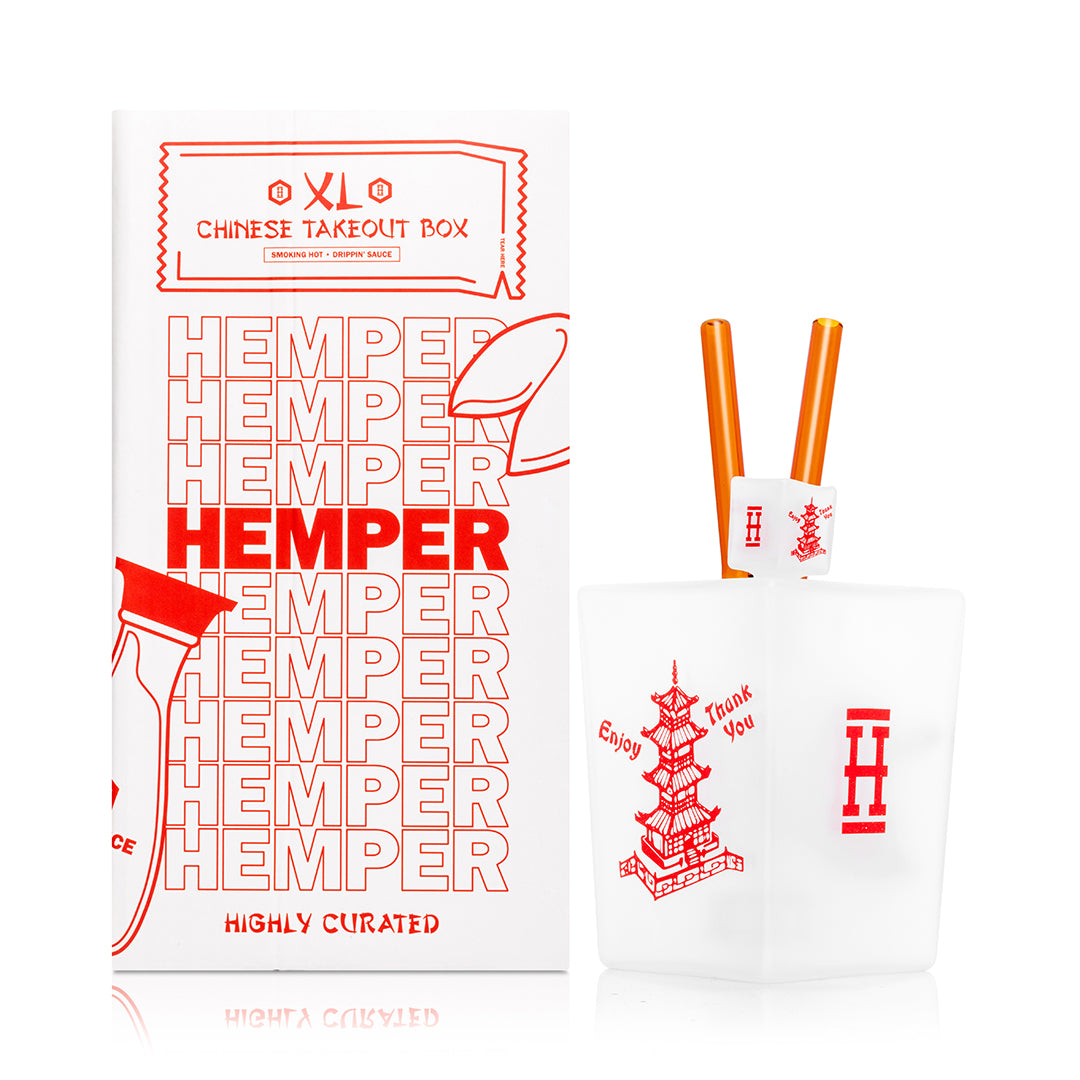 Chinese Takeout XL Bong 9"