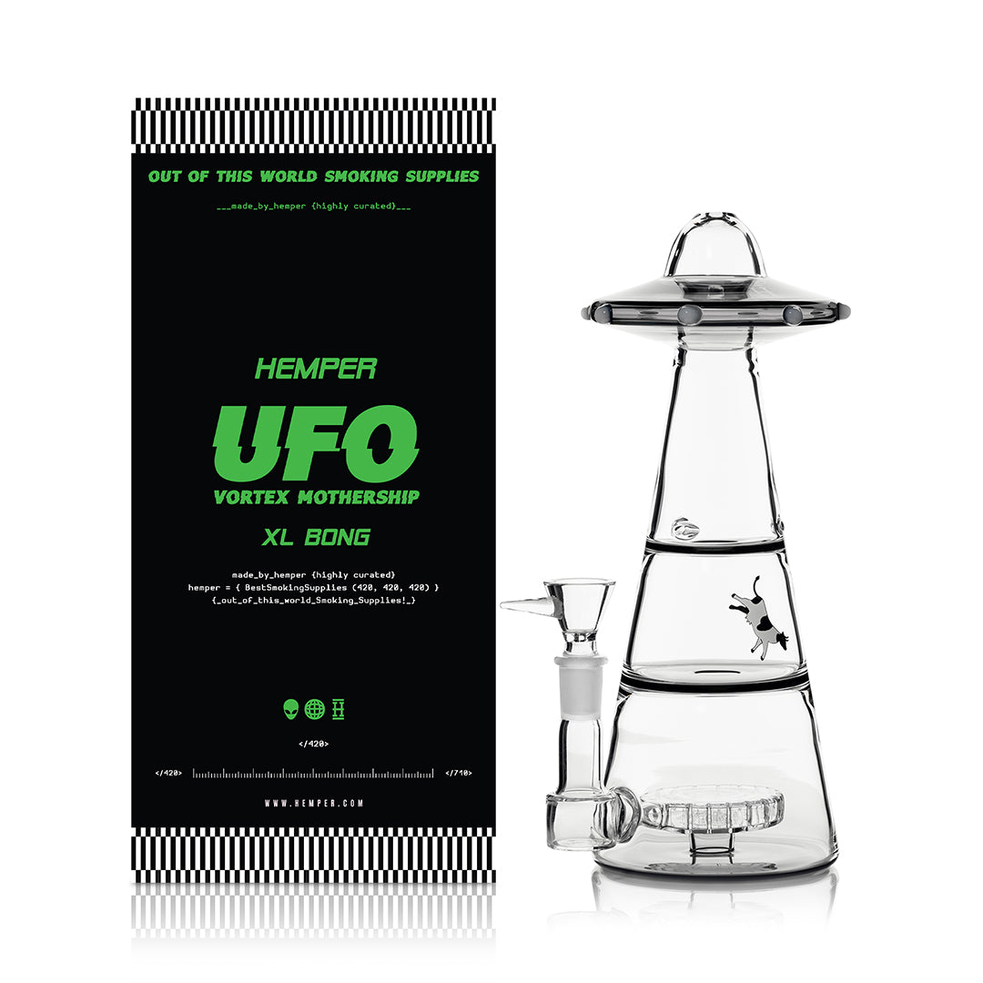 UFO Vortex Mothership XL Bong 10"