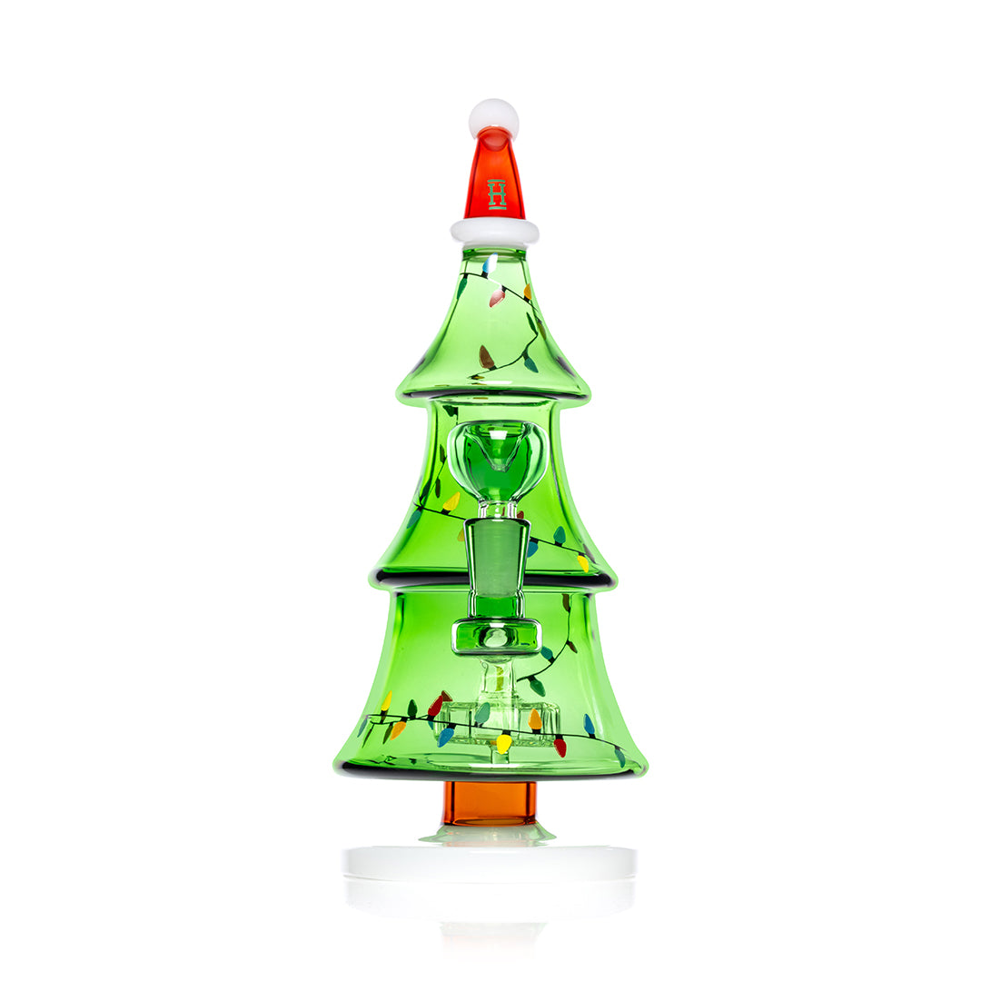 Christmas Tree XL Bong 10"