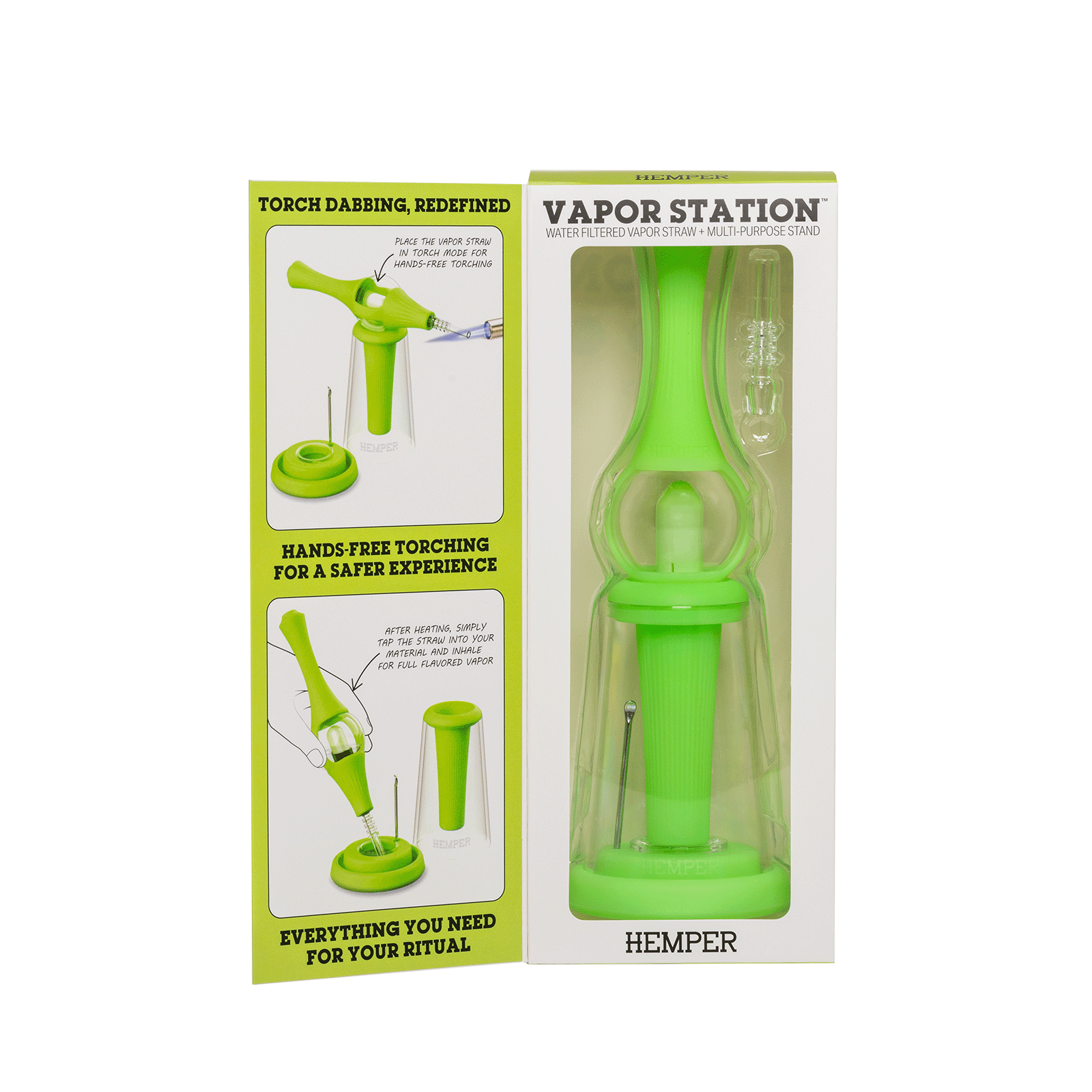 Vapor Station | Dab Straw Station + Bubbler