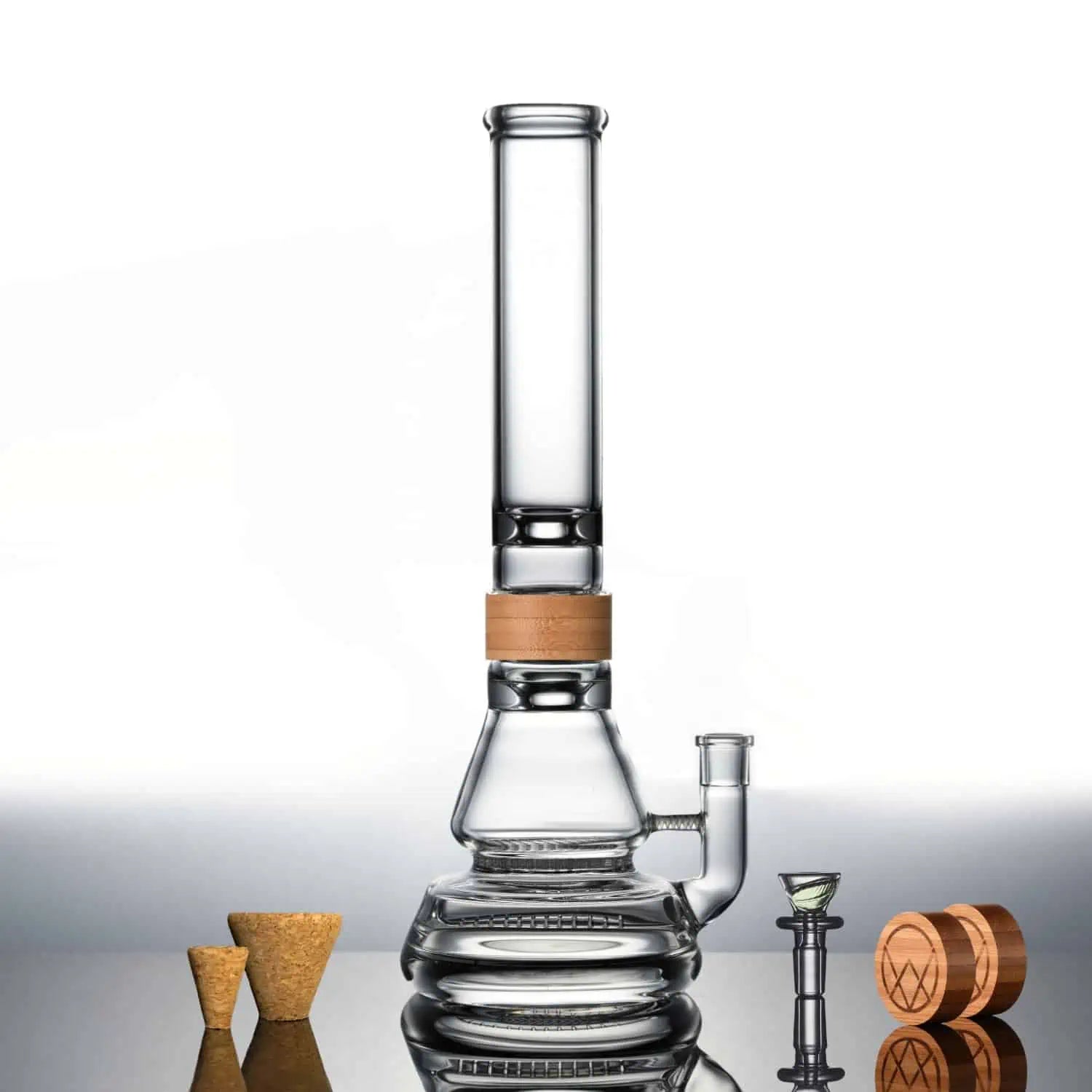 Vitaeglass - 16 "The Voyager Hourglass Bong