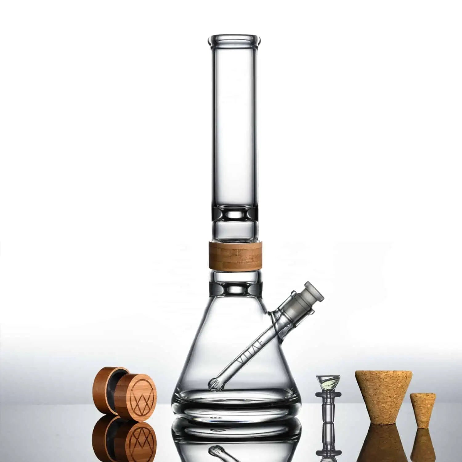 Vitaeglass - 16" Classic Beaker Bong