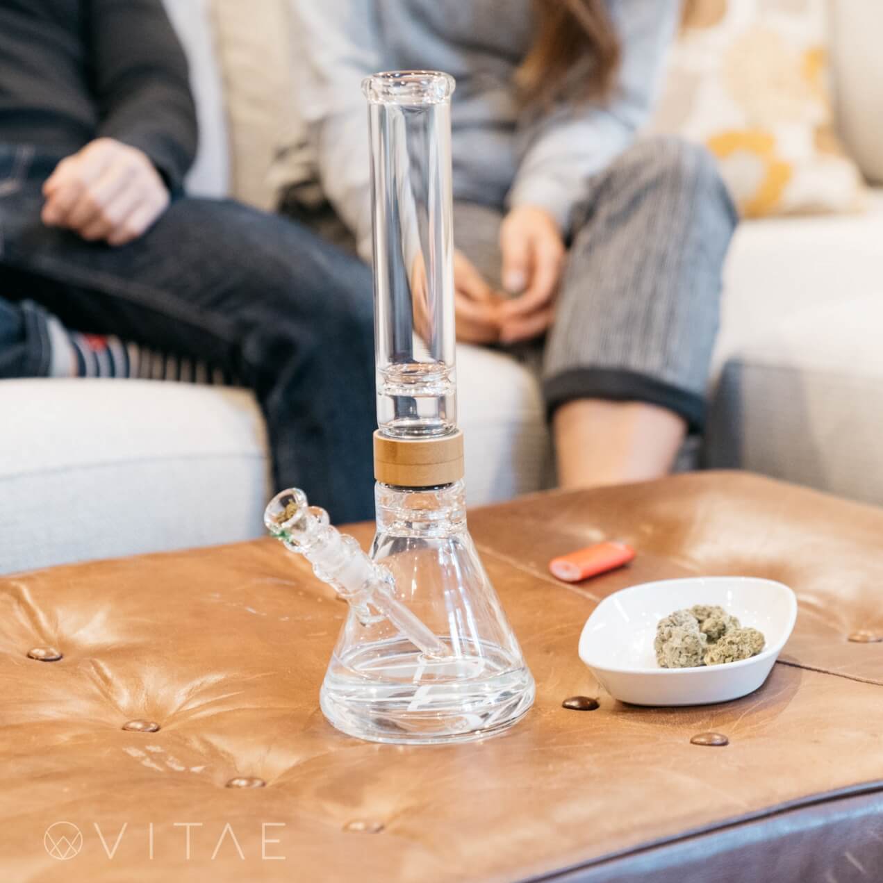 Vitaeglass - 16" Classic Beaker Bong