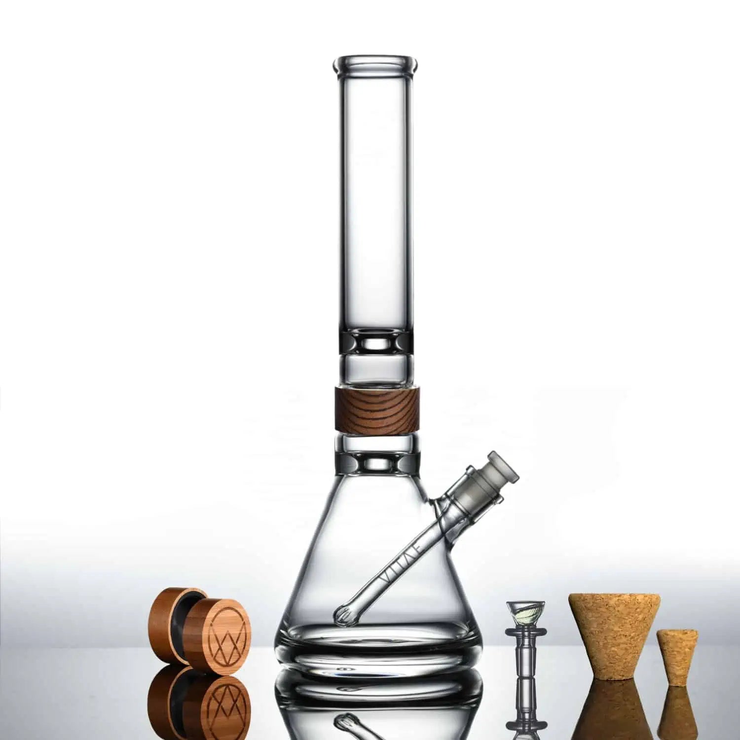 Vitaeglass - 16" Classic Beaker Bong