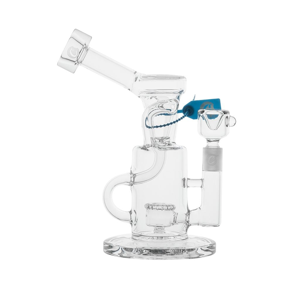 Cookies Double Cycler Glass Bong - 9" / 14mm F