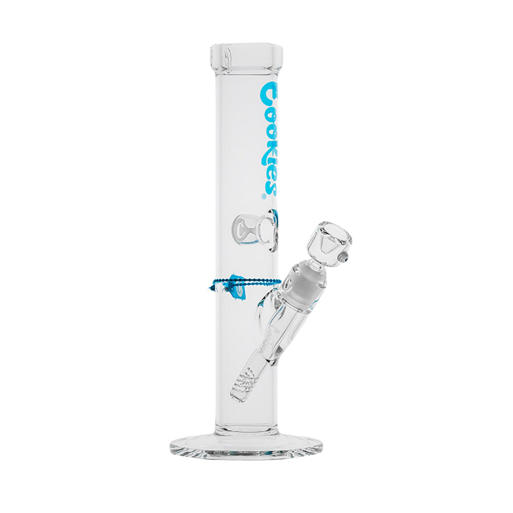 Cookies Original Straight Tube Glass Bong | 13.25" | 14mm F