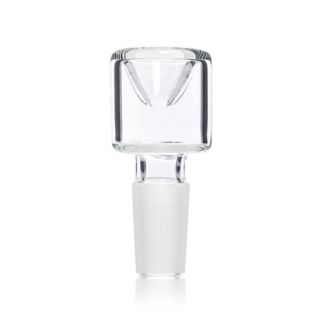 Cylindrical Glass Flower Bowl | 14mm Male Joint