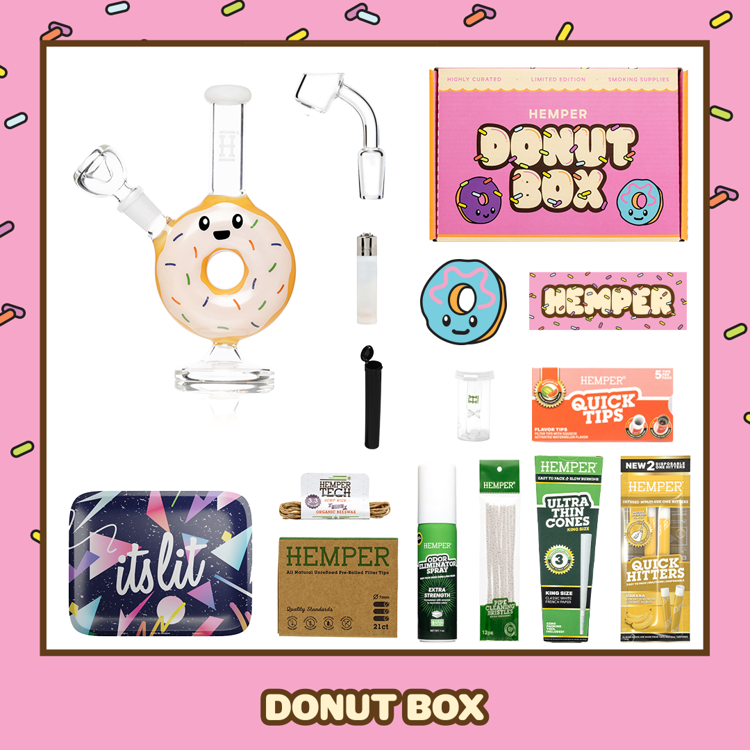 Donut Bong Box