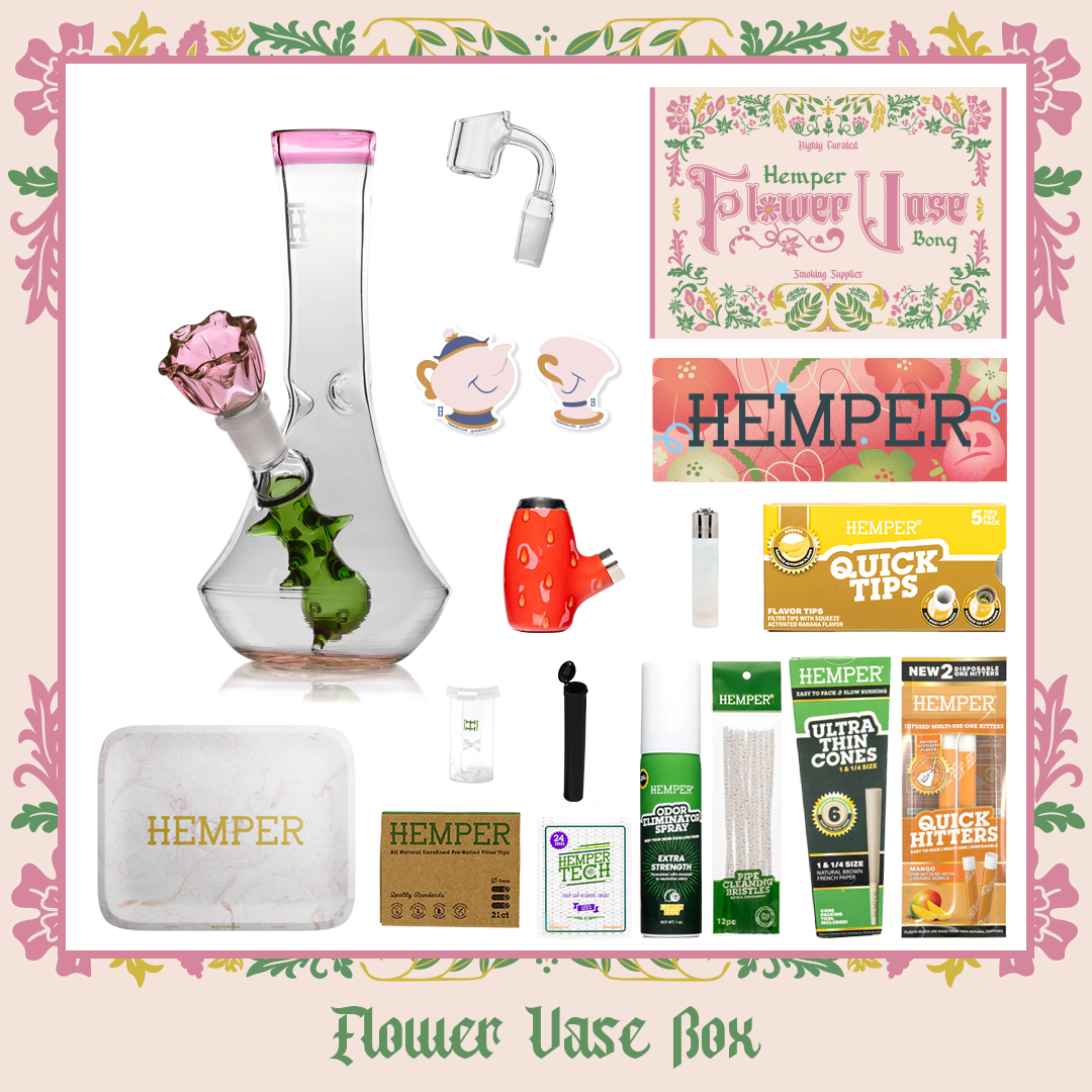 Flower Vase Bong Box