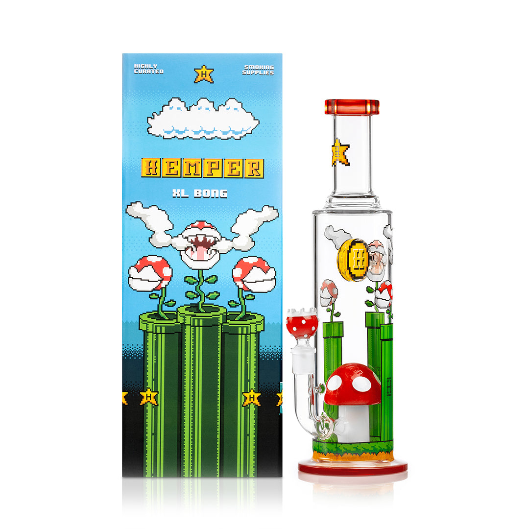 Gaming Flower XL Bong 12"
