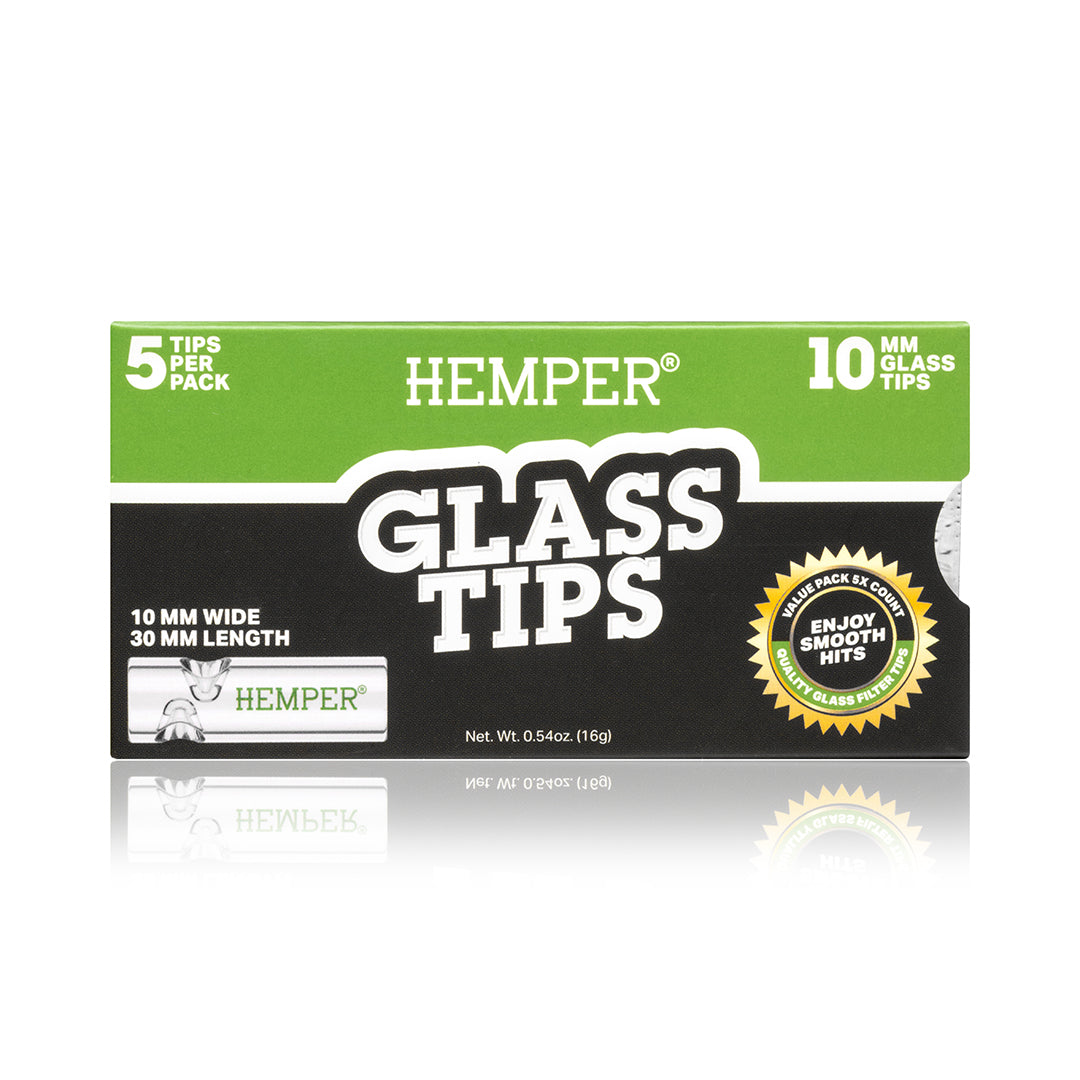 Glass Filter Tips 10mm | 5 Pack