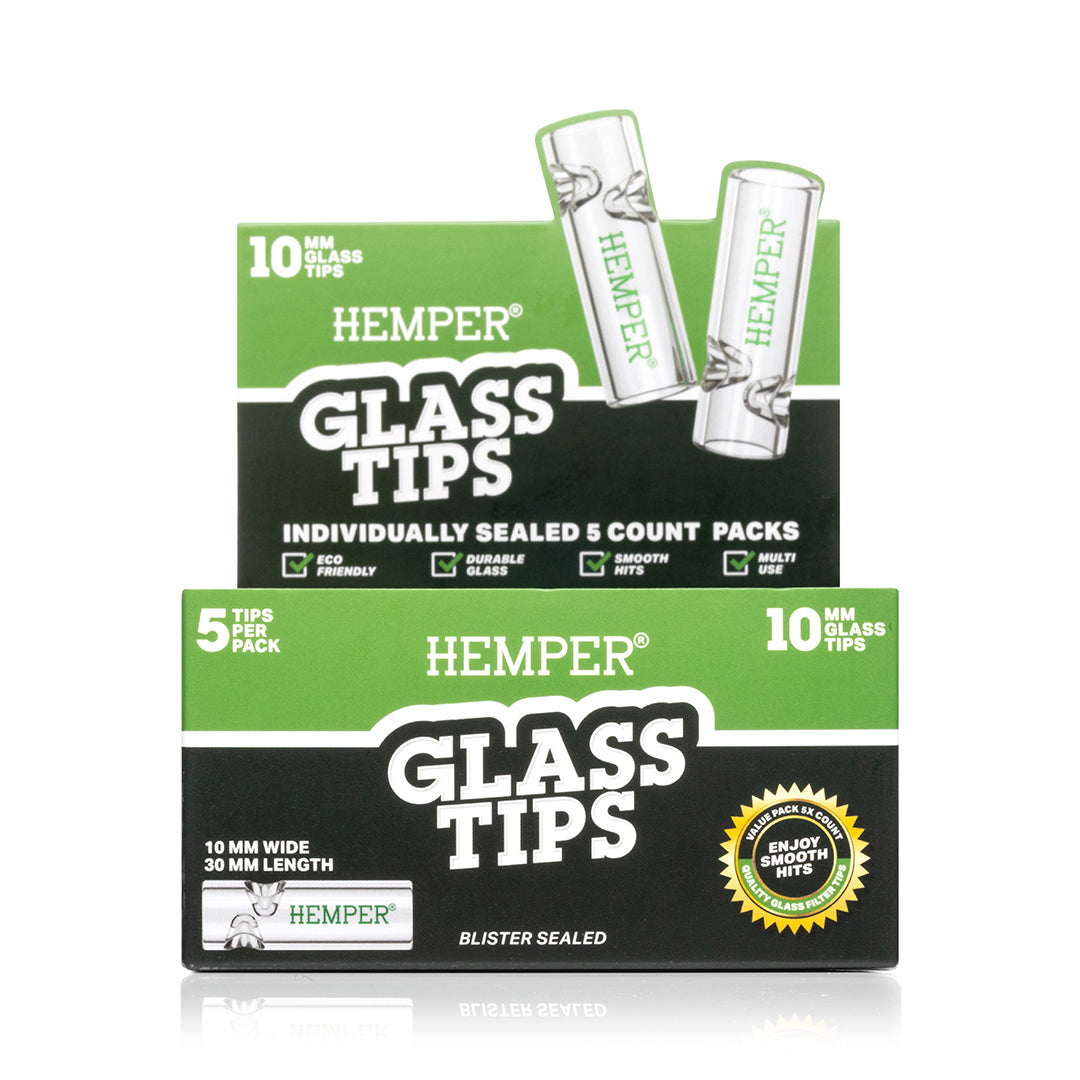 Glass Filter Tips 10mm | Display