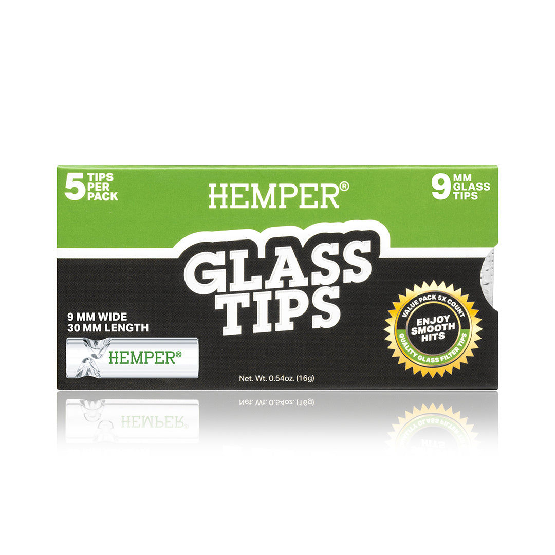 Glass Filter Tips 9mm | 5 Pack