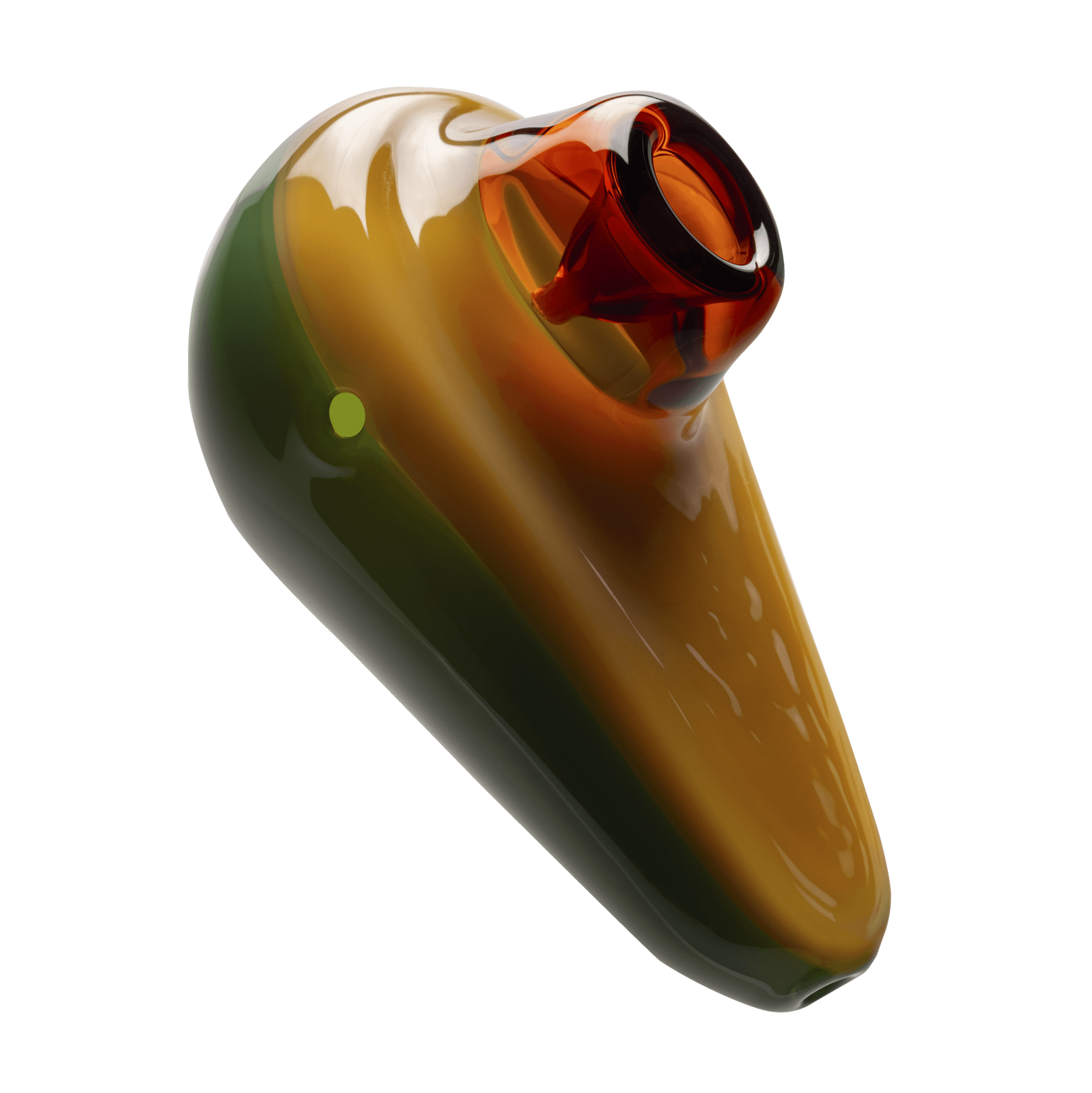 Goody Glass - Avocado Hand Pipe