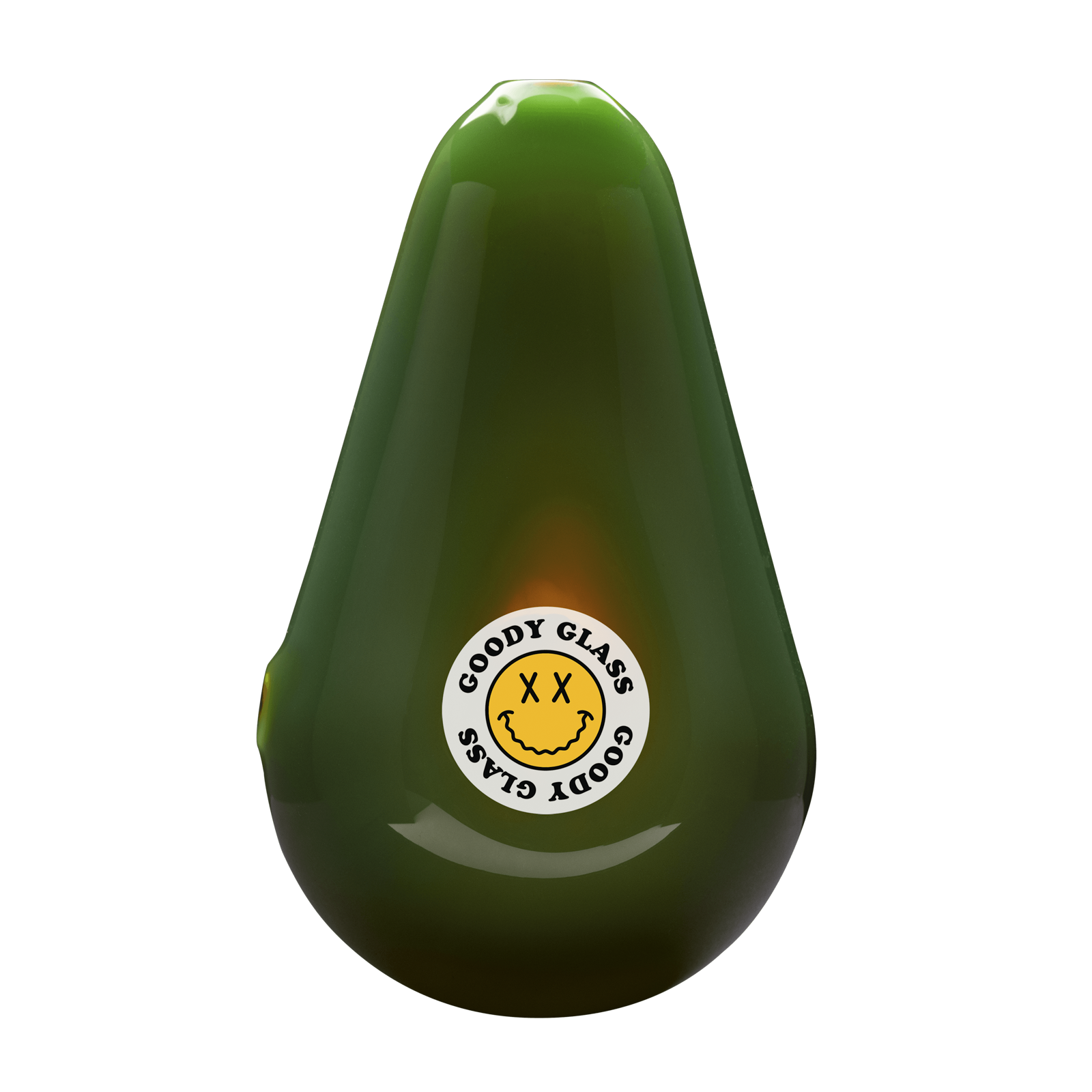Goody Glass - Avocado Hand Pipe