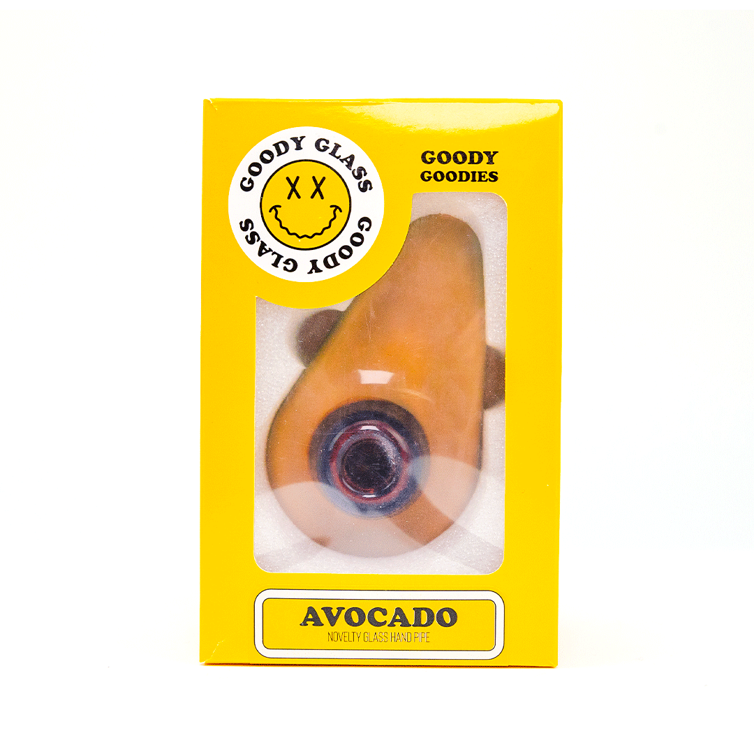 Goody Glass - Avocado Hand Pipe