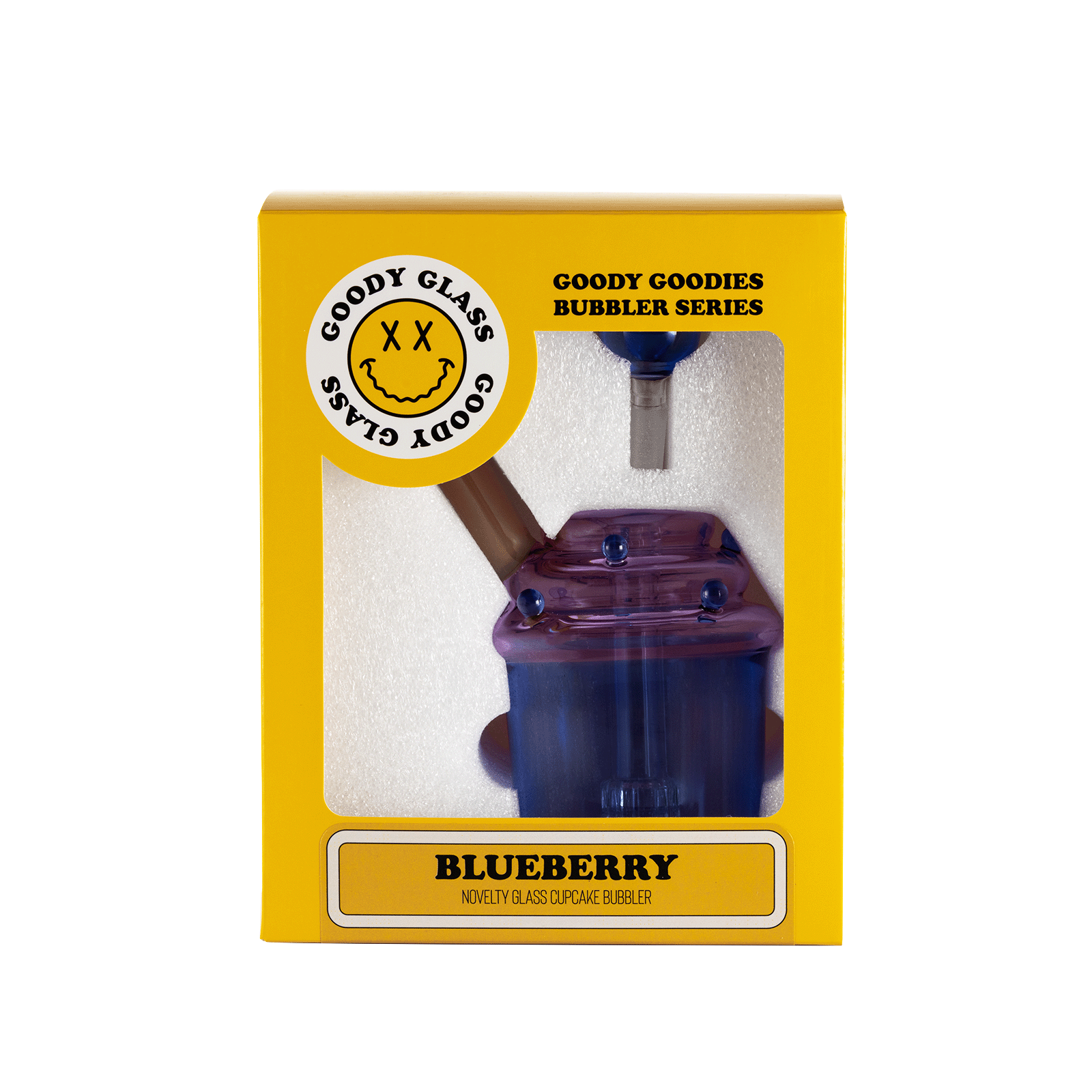 Goody Glass - Blueberry Cupcake Bubbler