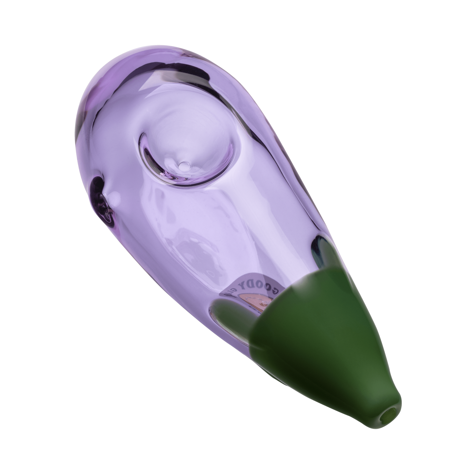 Goody Glass - Eggplant Hand Pipe