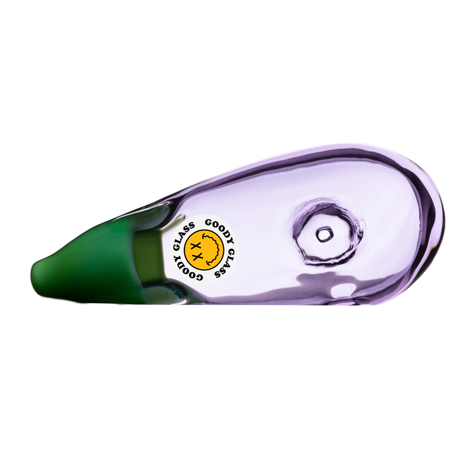 Goody Glass - Eggplant Hand Pipe
