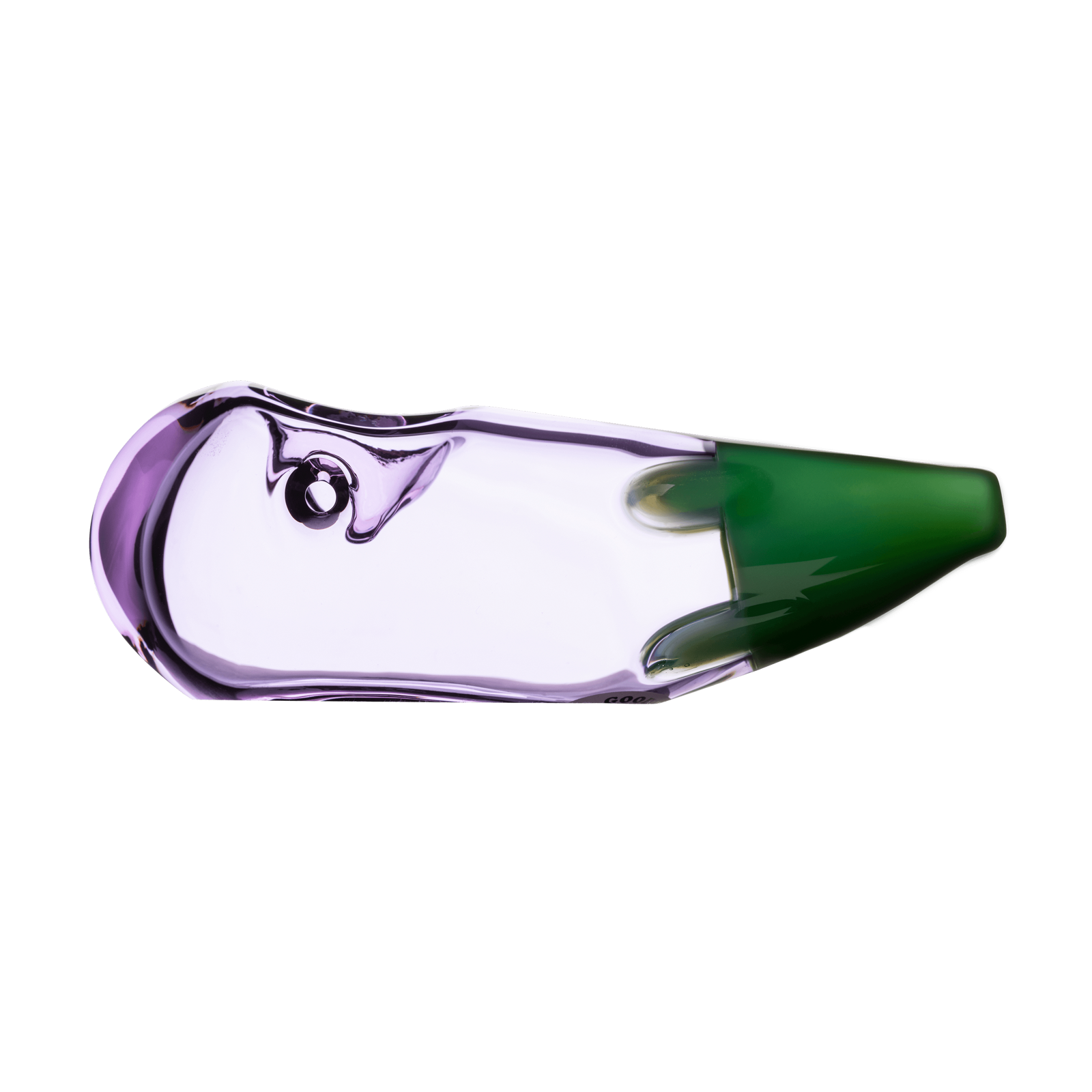 Goody Glass - Eggplant Hand Pipe