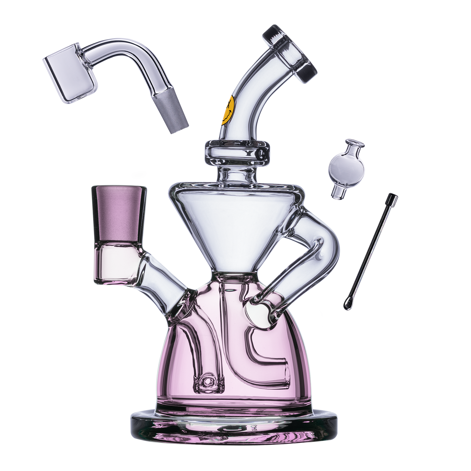 Goody Glass - Twister Mini Dab Rig 4-Piece Kit