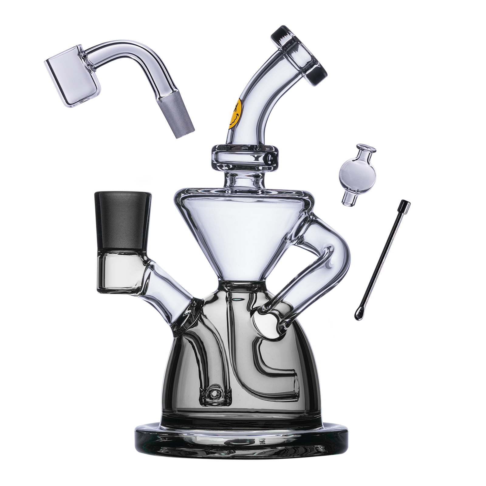 Goody Glass - Twister Mini Dab Rig 4-Piece Kit