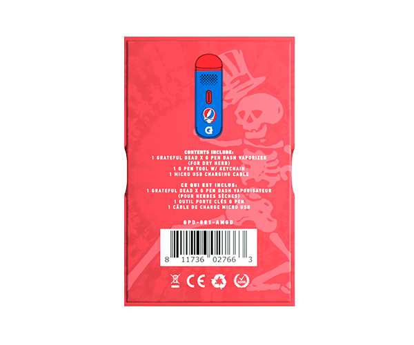 Grateful Dead x G Pen - Dash Dry Herb Vaporizer