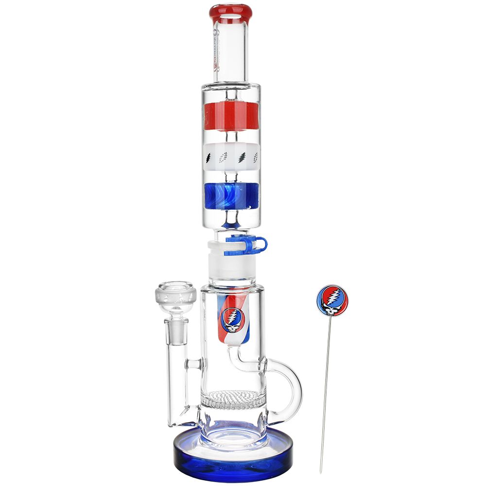 Grateful Dead x Pulsar Cool It Down 16.5" Glycerin Bong Kit - 14mm F