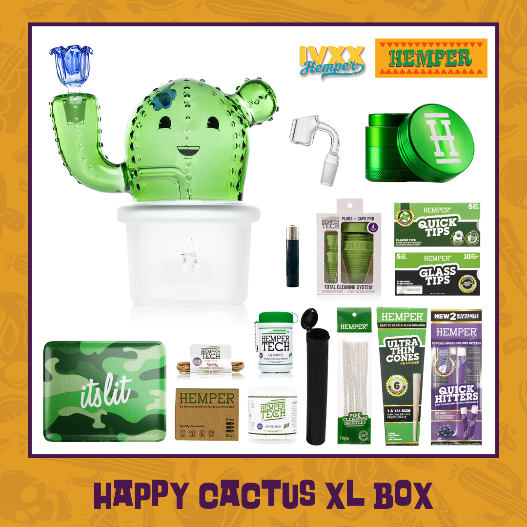 Happy Cactus XL Bong Box