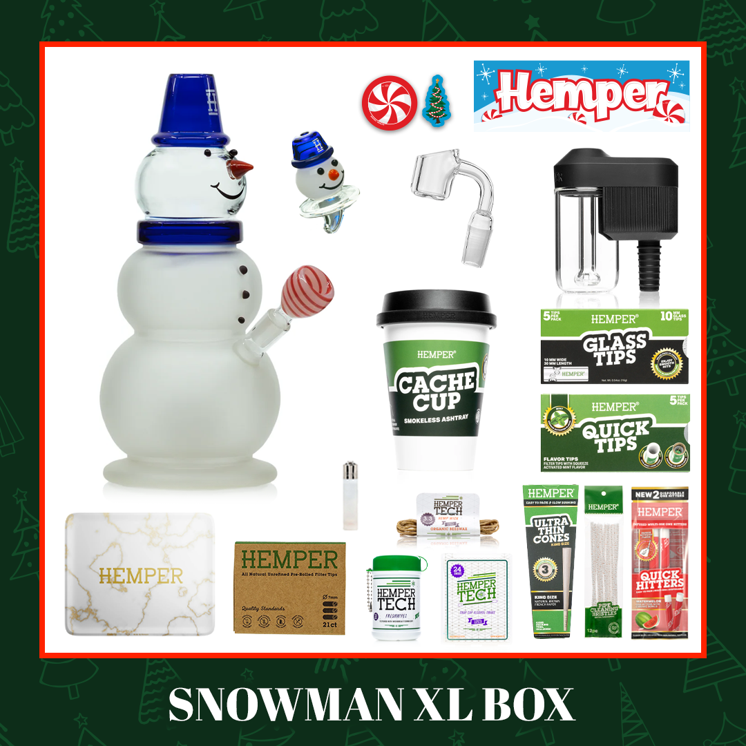 HEMPER - Snowman XL Bong Box