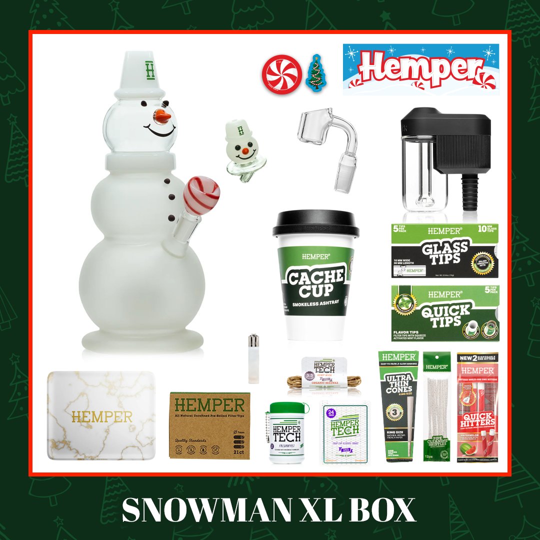 HEMPER - Snowman XL Bong Box