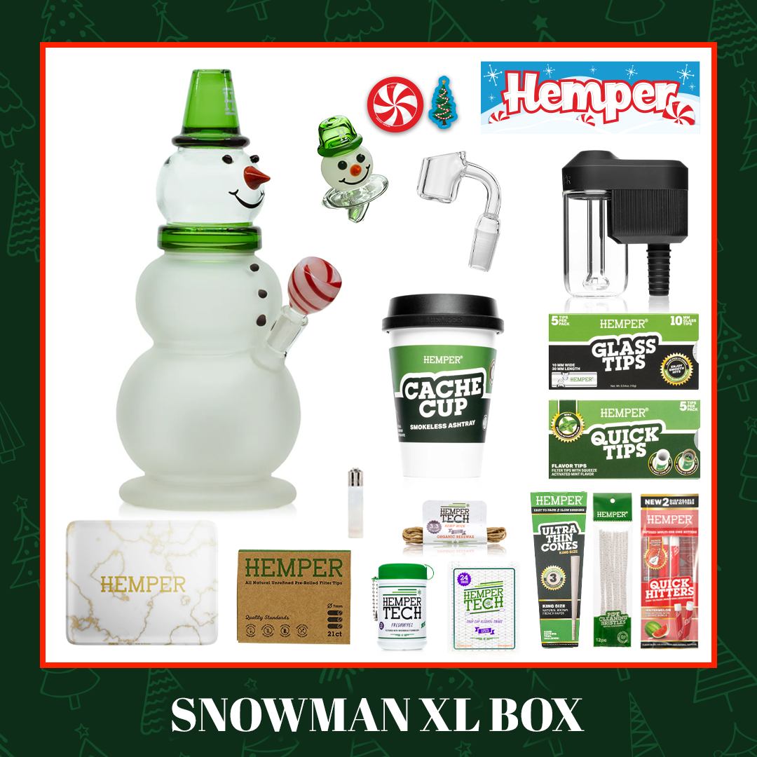 HEMPER - Snowman XL Bong Box